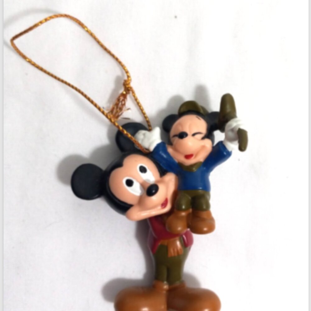 Vintage 1992 Avon Disney Mickey & Minnie Mouse Ornaments IOB EUC Christmas - Picture 3 of 8
